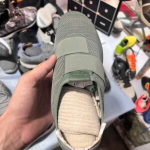 used geox green sneakers – pre owned casual shoes in good condition